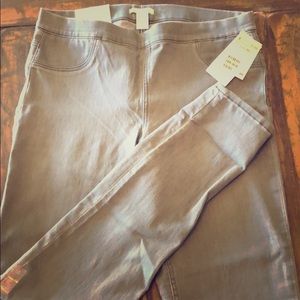 H&M Skinny Super Stretch Jegging size 12 gray